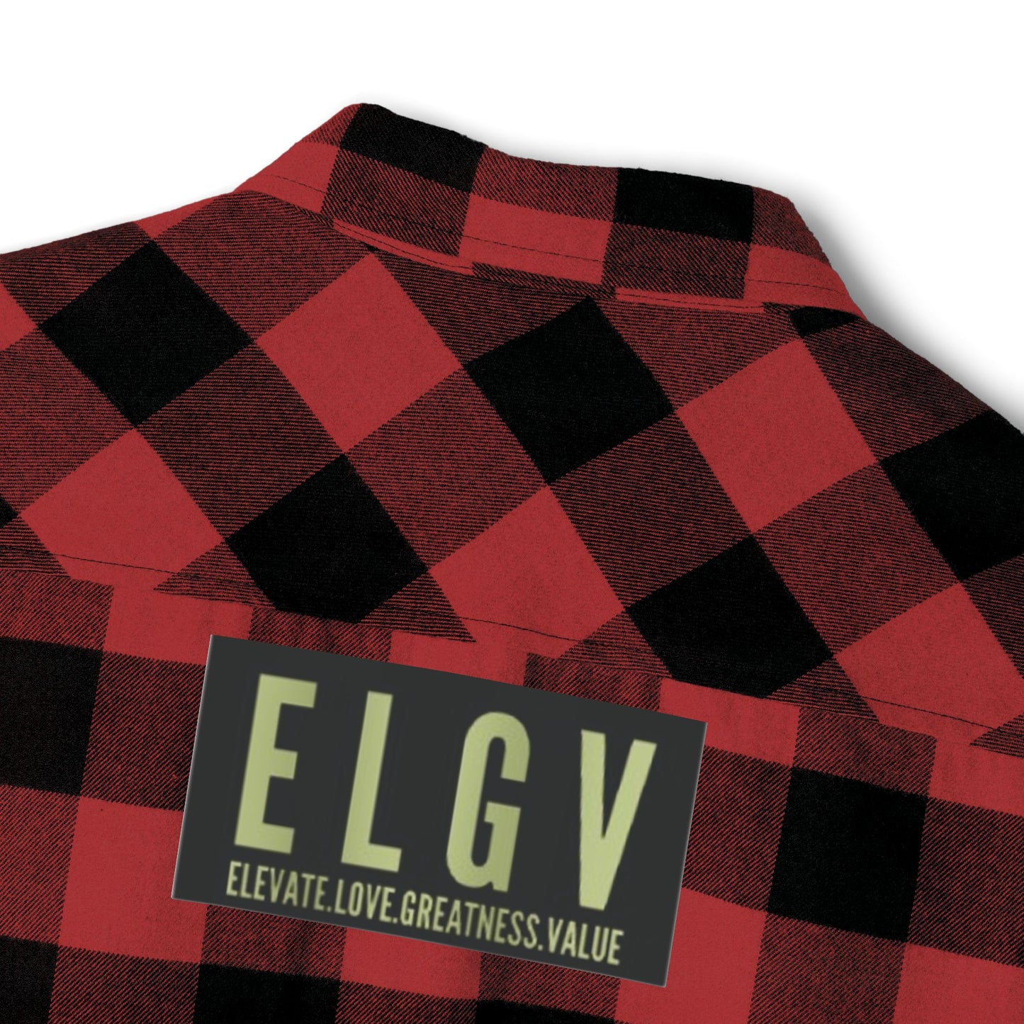 “Iron path olive” flannel