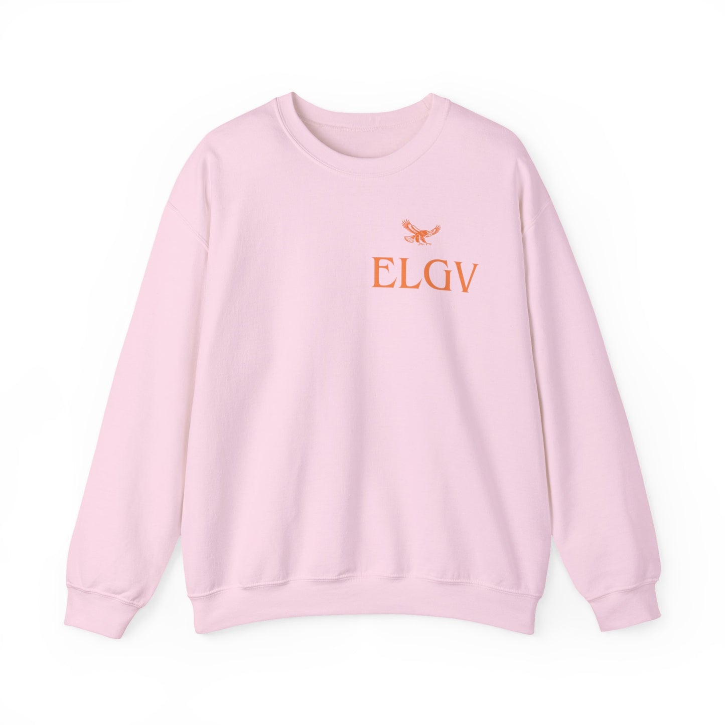 “Side ELGV logo orange” sweatshirt