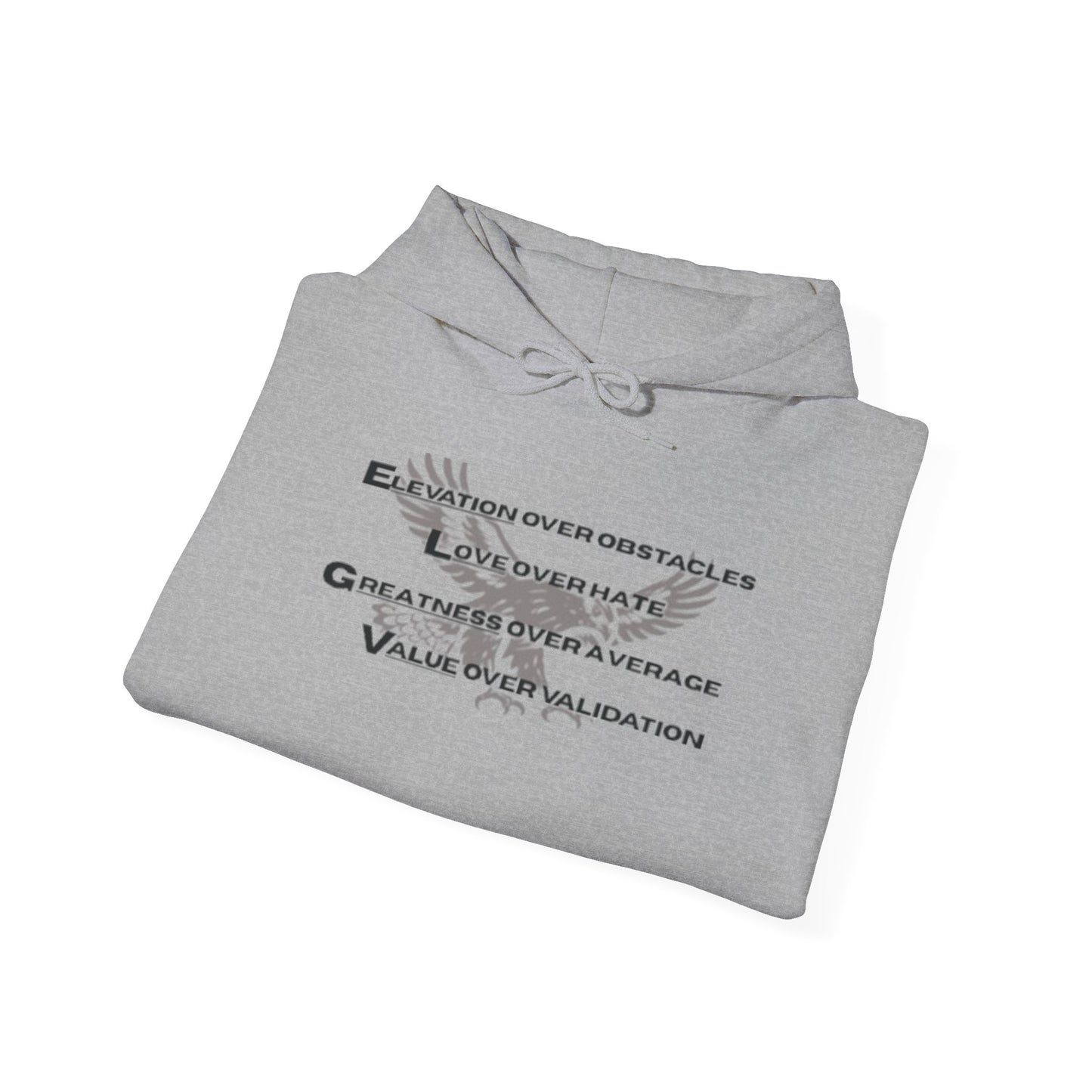 “Above it all” hoodie