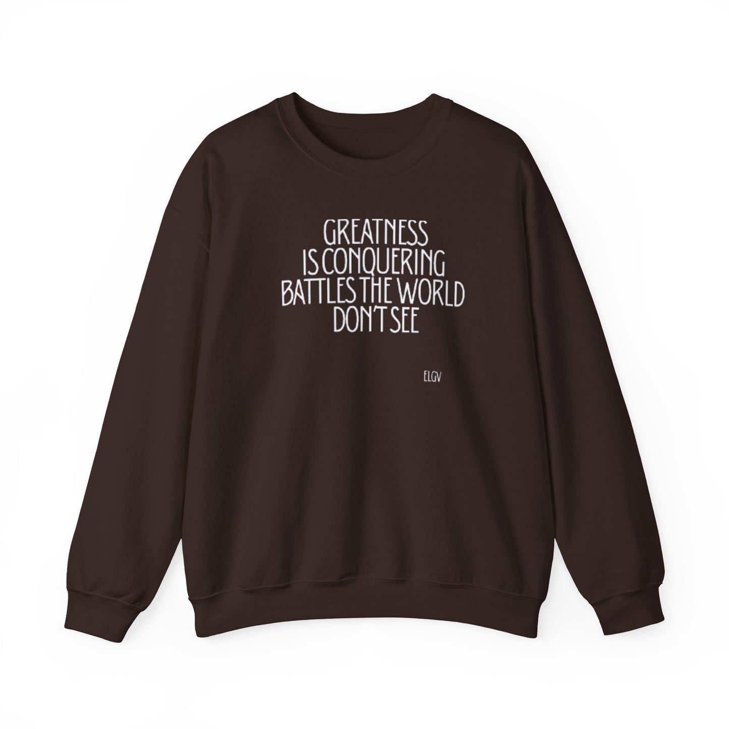 “Conquering battles” sweatshirt
