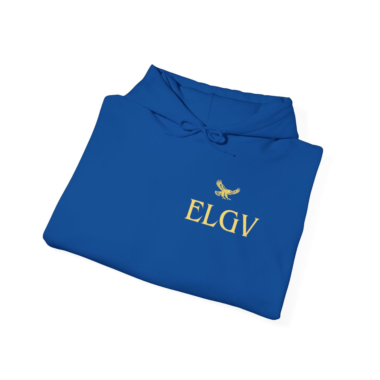 “Side ELGV logo yellow” hoodie