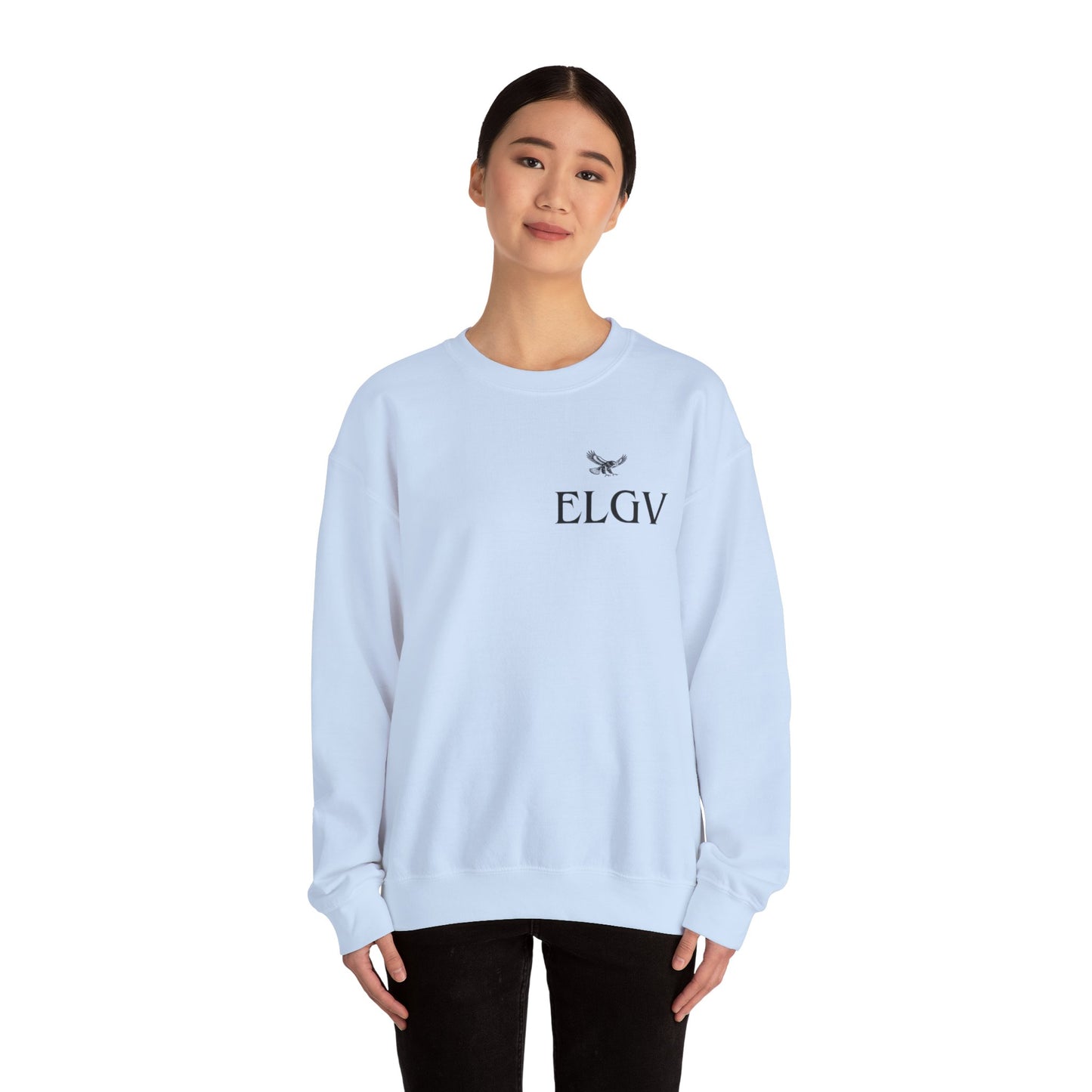 “Side ELGV logo blk” sweatshirt