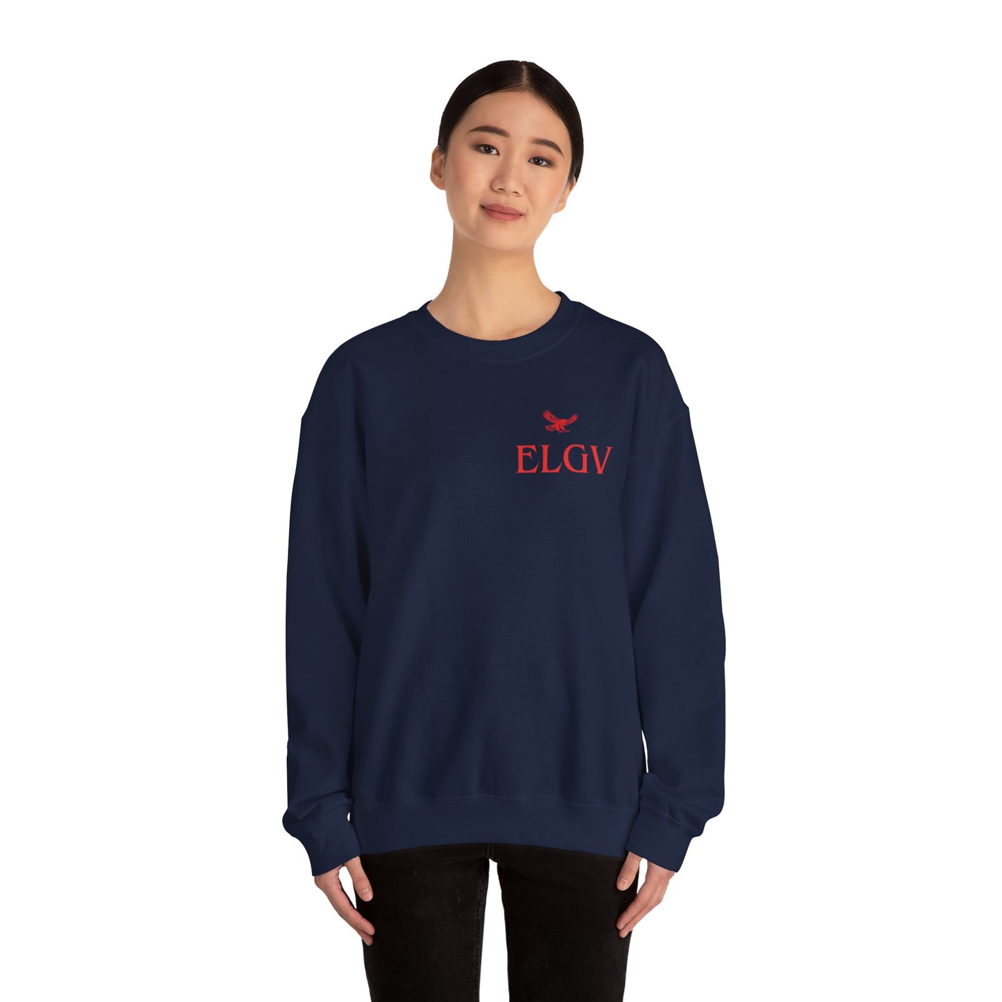 “Side ELGV logo red” sweatshirt