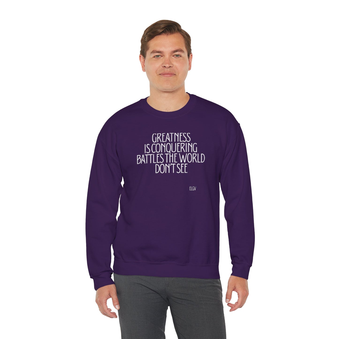 “Conquering battles” sweatshirt