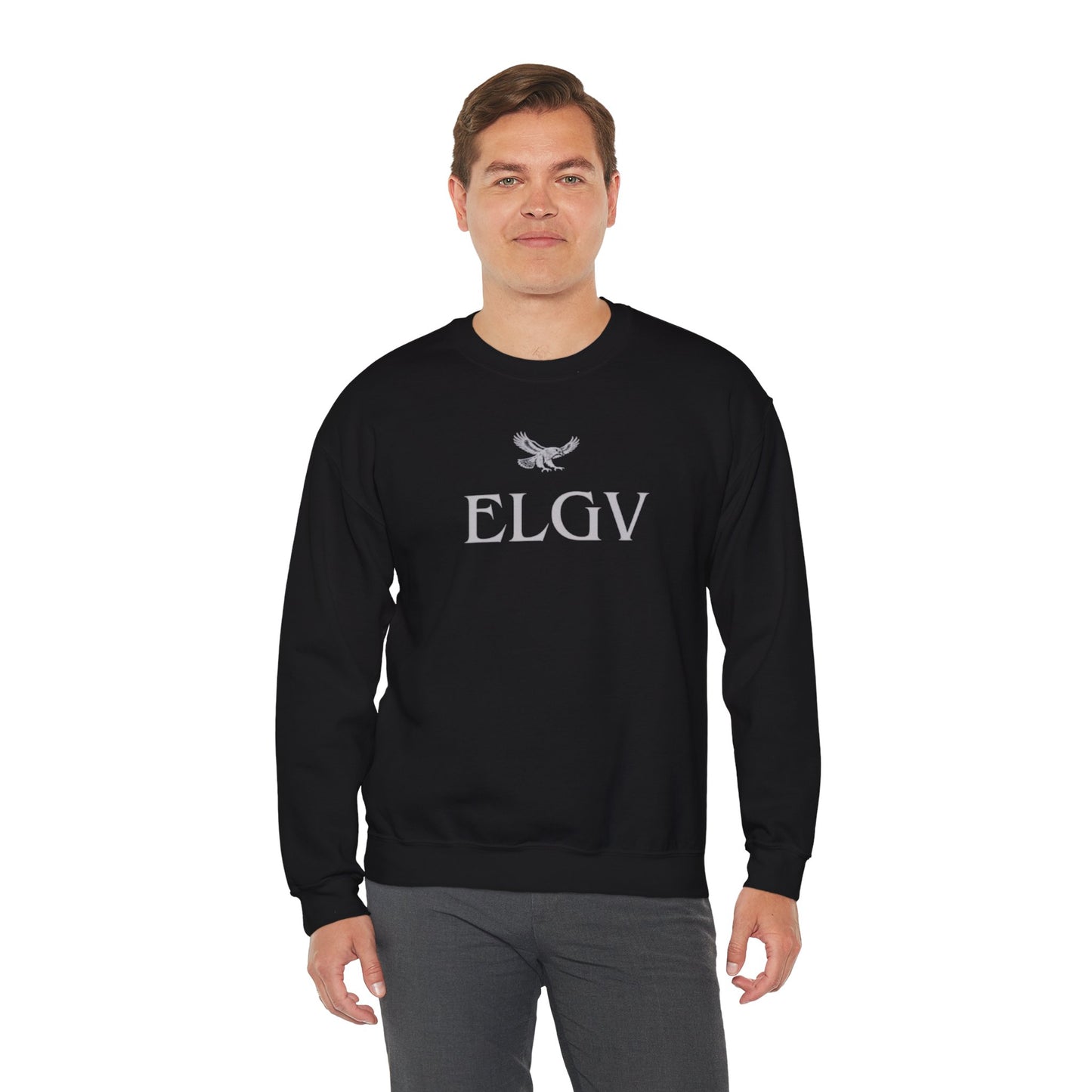 “Center ELGV logo grey” sweatshirt