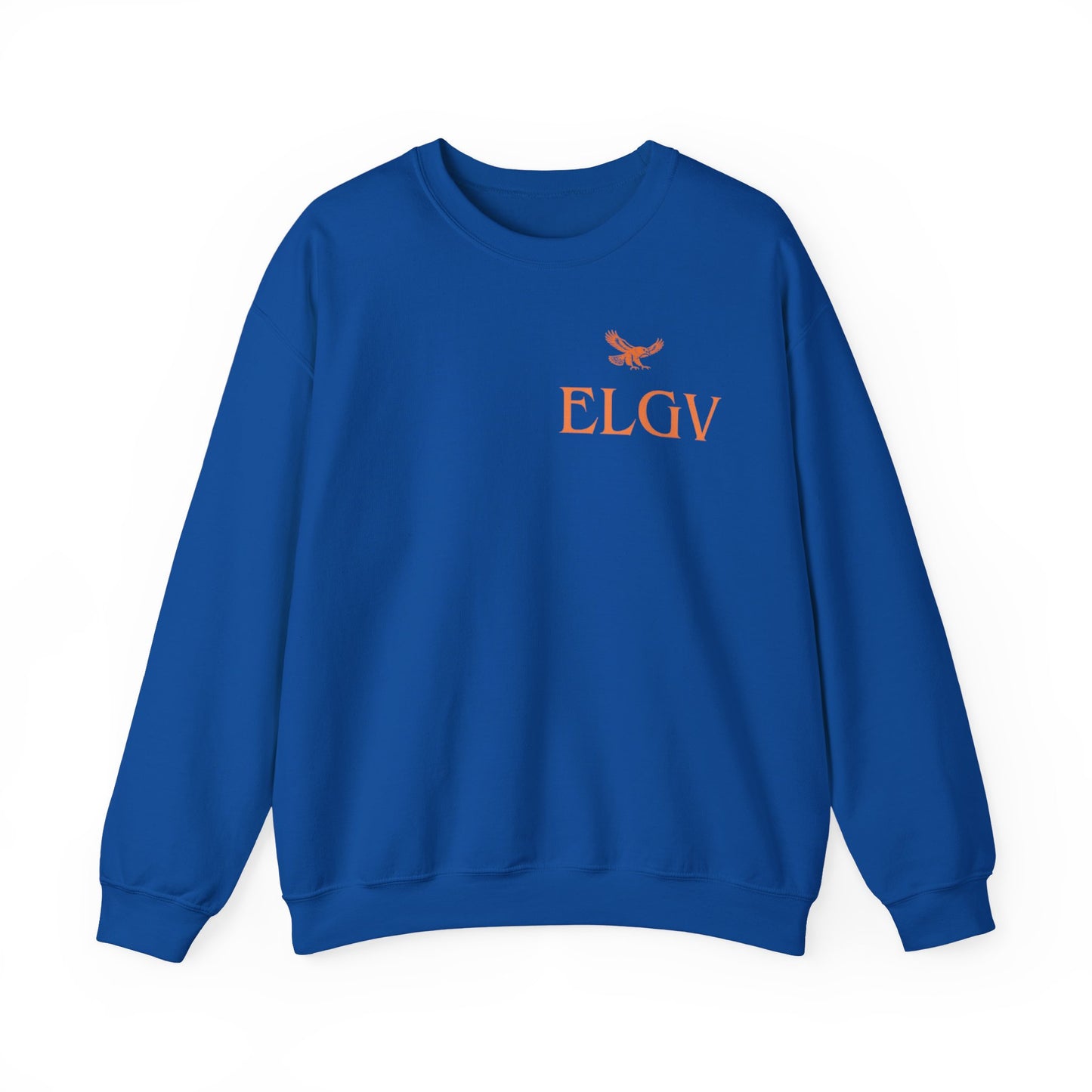 “Side ELGV logo orange” sweatshirt