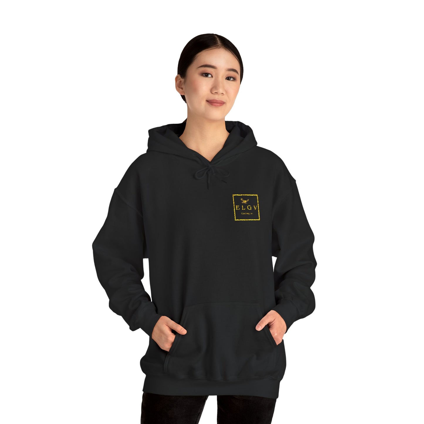 “ gold logo” hoodie