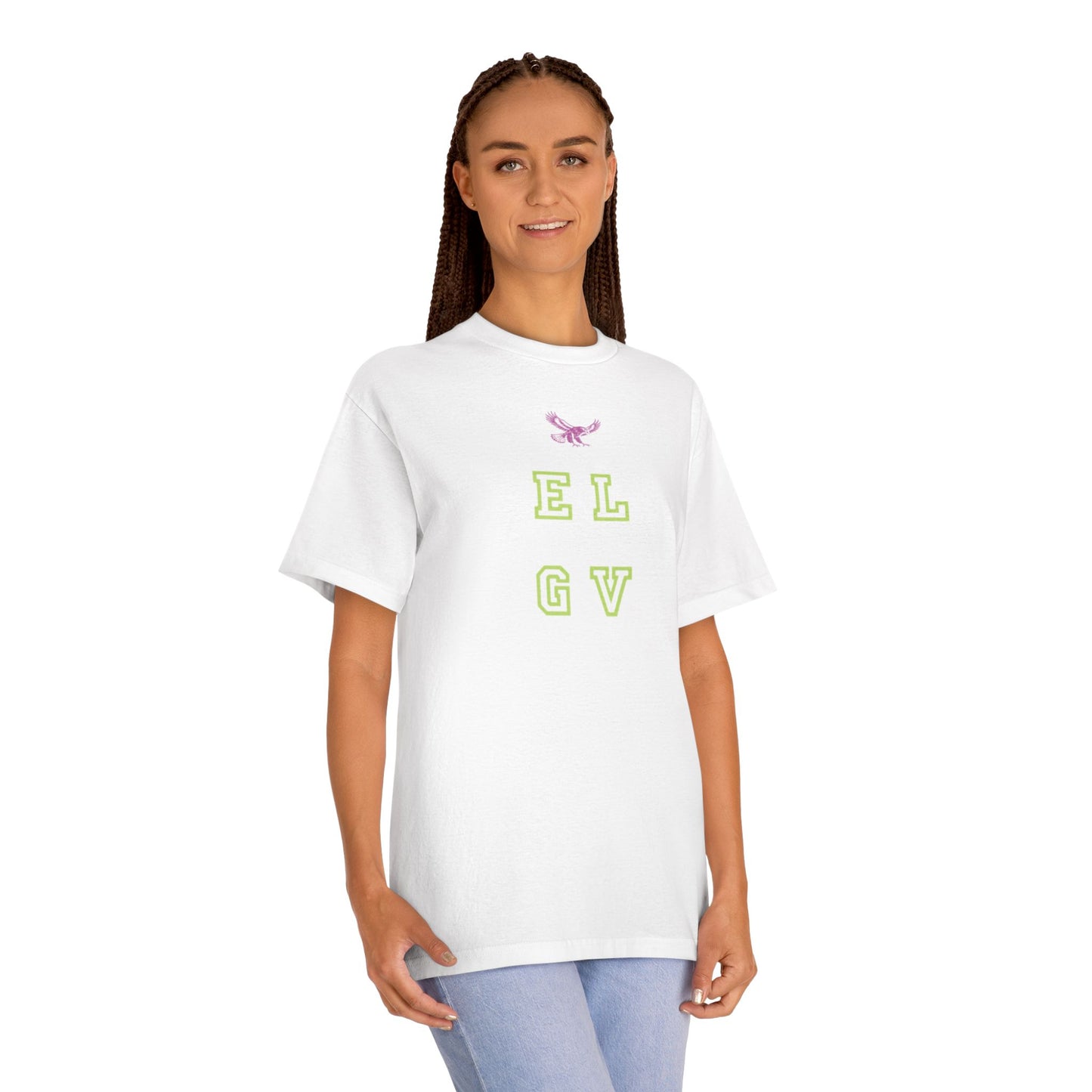 “Neon vibes pink/green tee