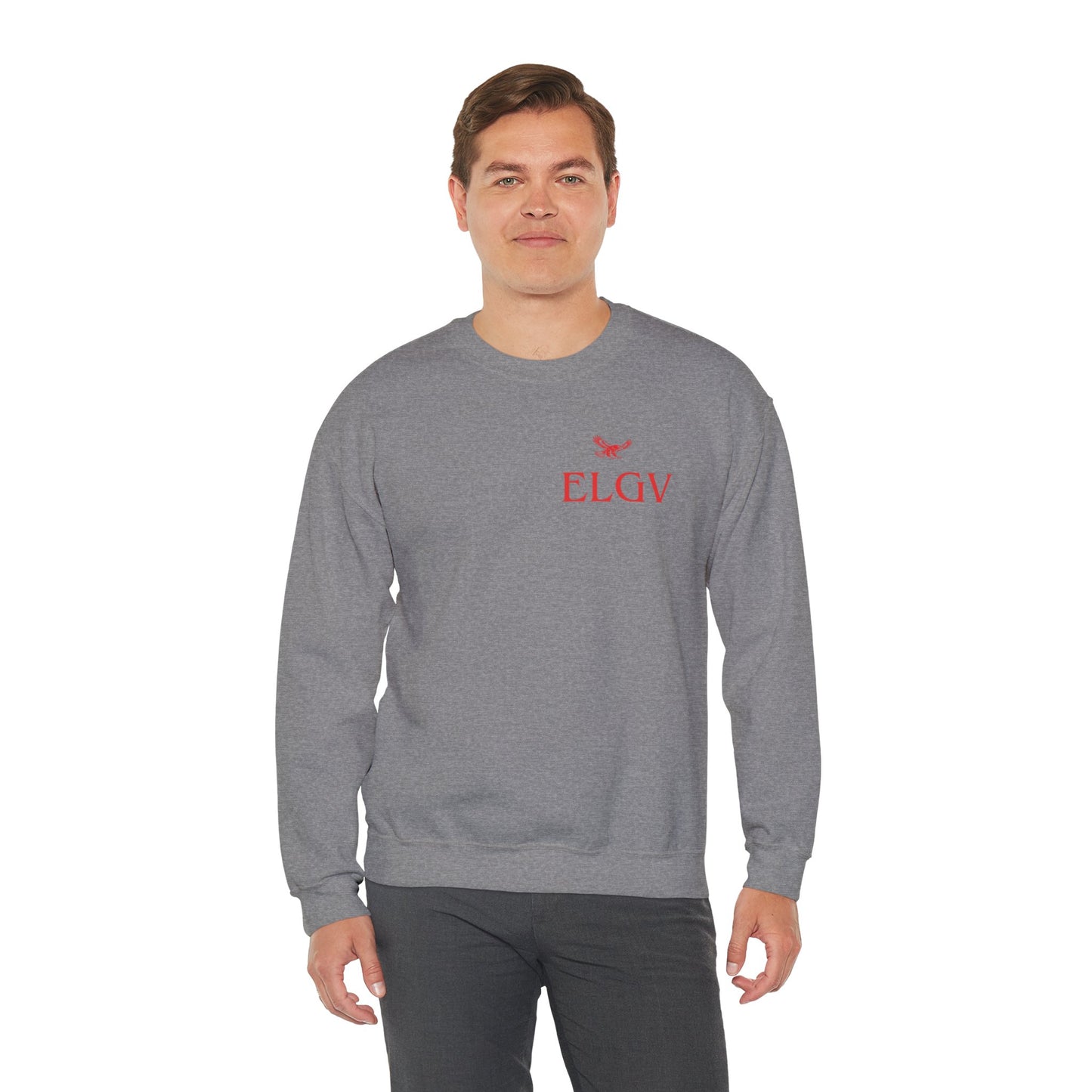 “Side ELGV logo red” sweatshirt