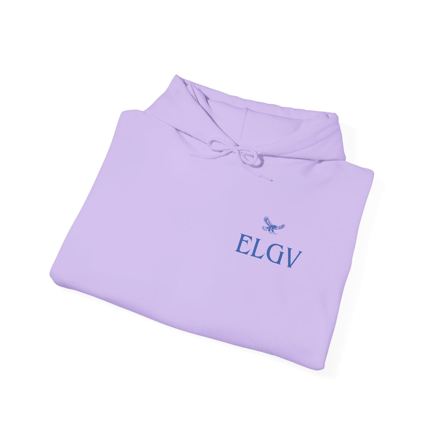 “Side ELGV logo blue” hoodie