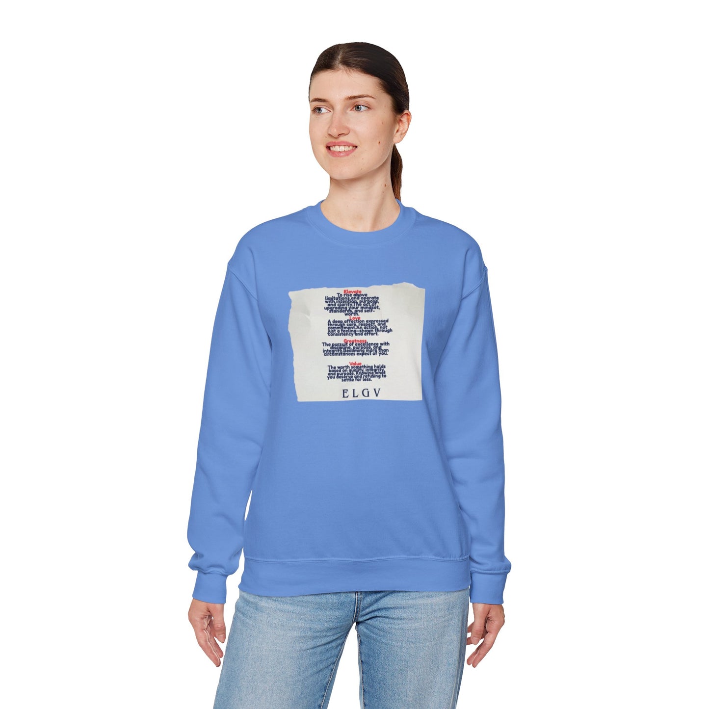 “The ELGV scripture” sweatshirt