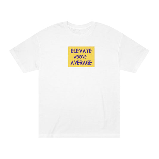 “Not average” tee