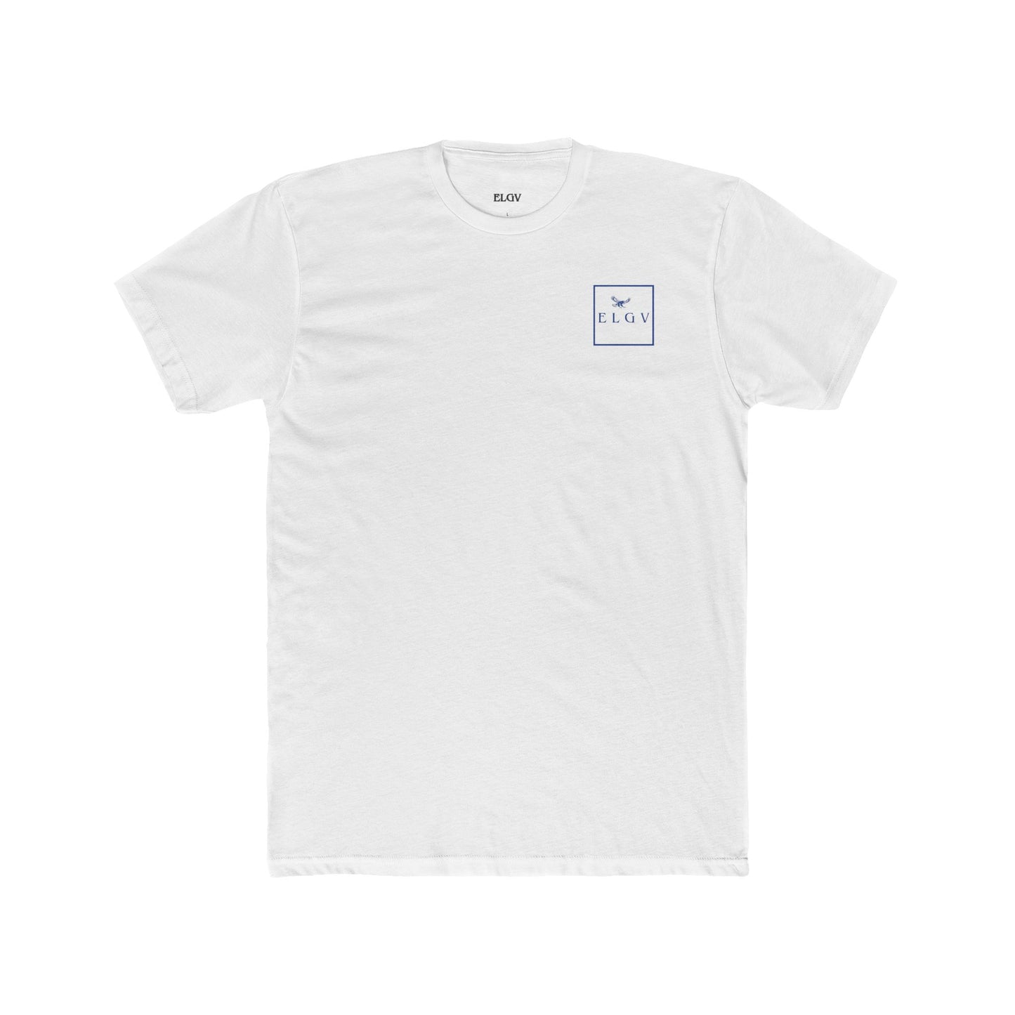 “The ELGV legacy blue, next level” tee