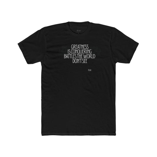 “Conquering battles” tee