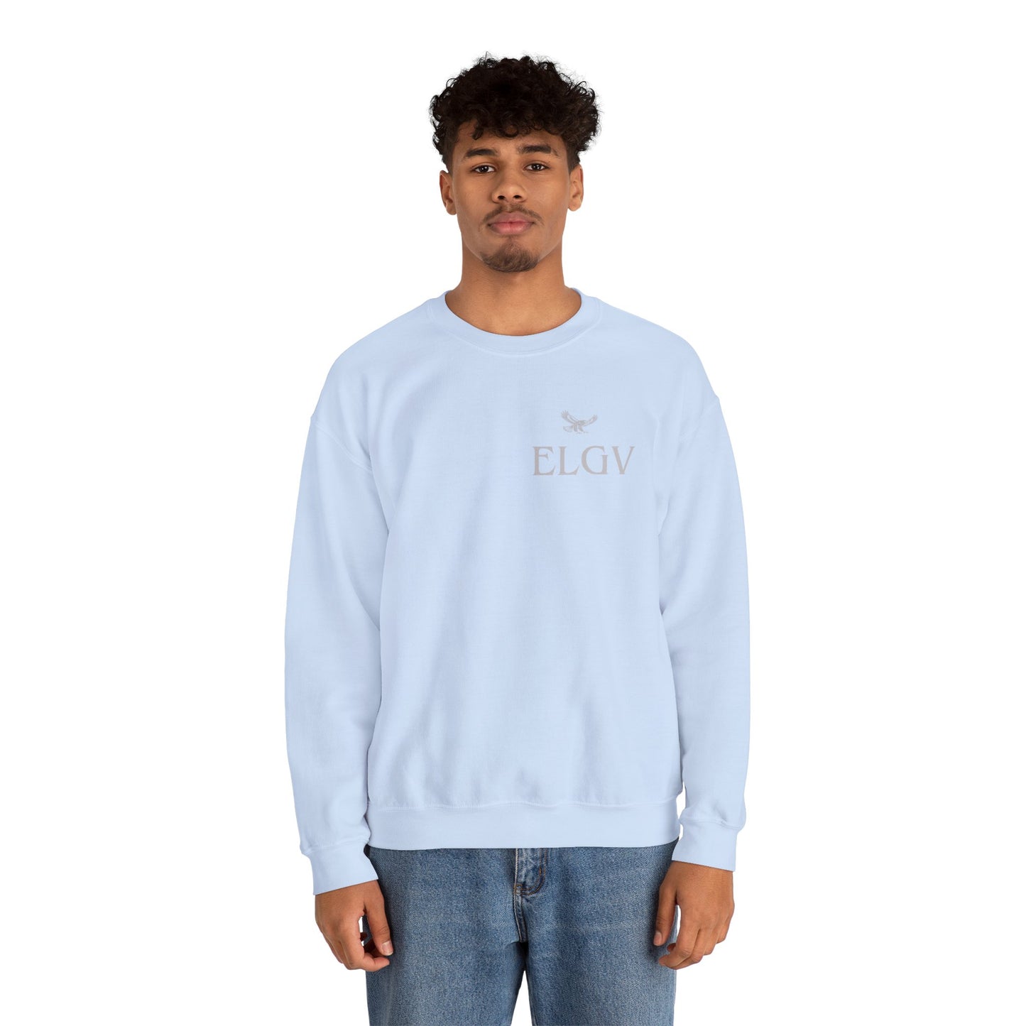 “Side ELGV logo gry” sweatshirt