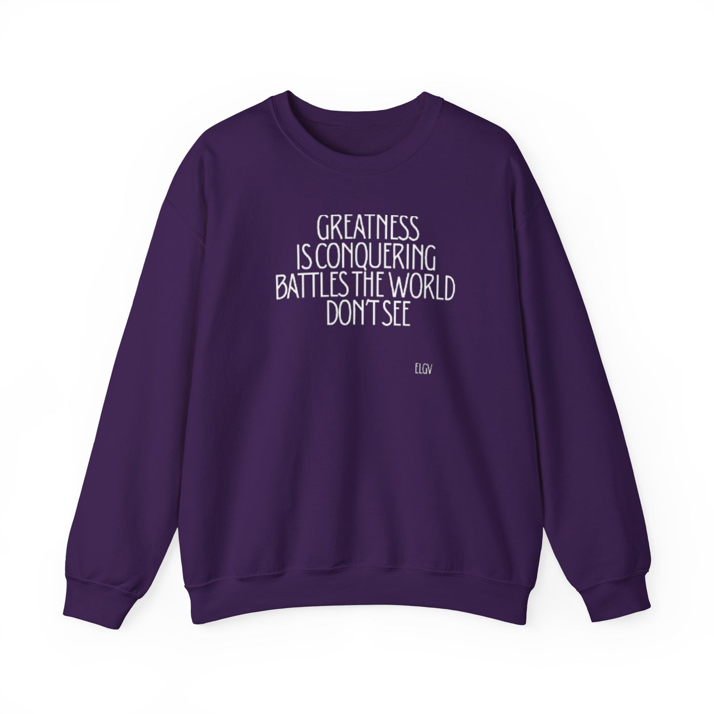 “Conquering battles” sweatshirt