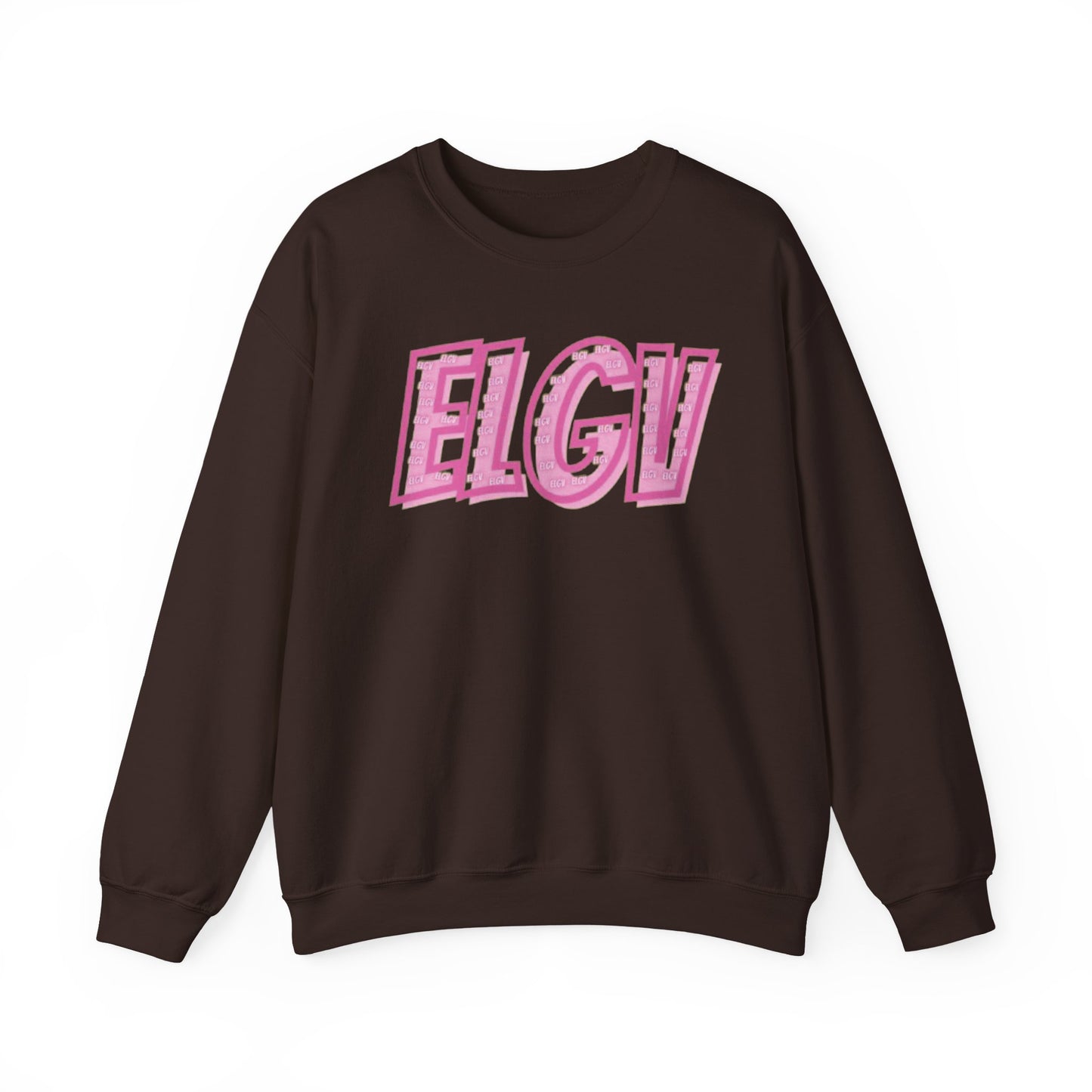 “Pink letter effect” sweatshirt