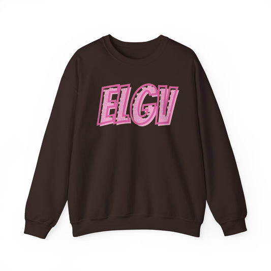 “Pink letter effect” sweatshirt