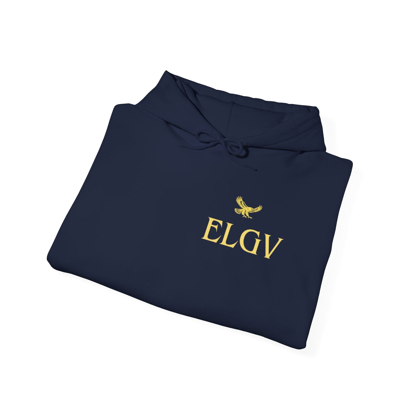 “Side ELGV logo yellow” hoodie