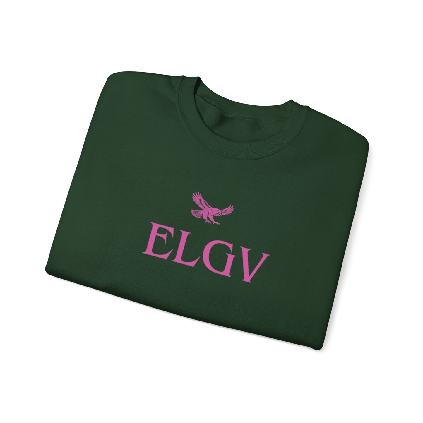 “Center ELGV logo pink” sweatshirt