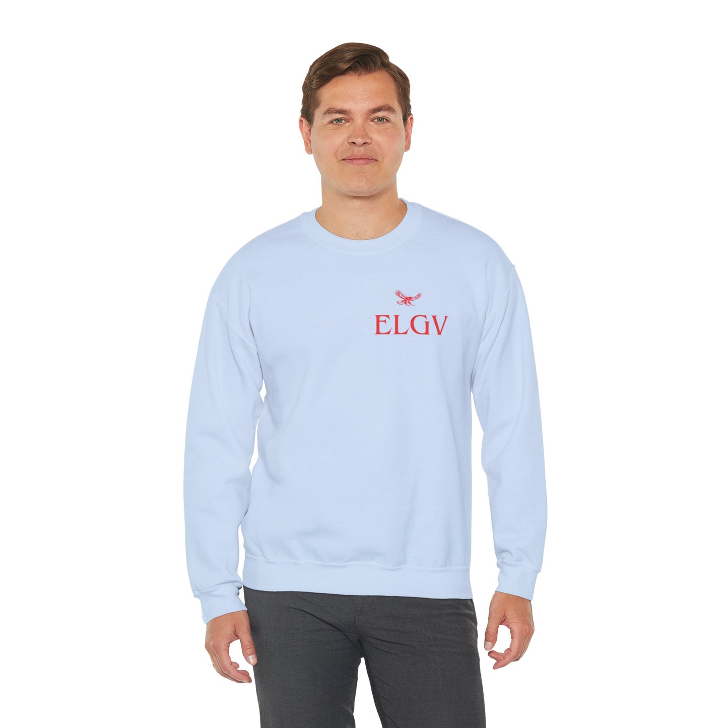 “Side ELGV logo red” sweatshirt