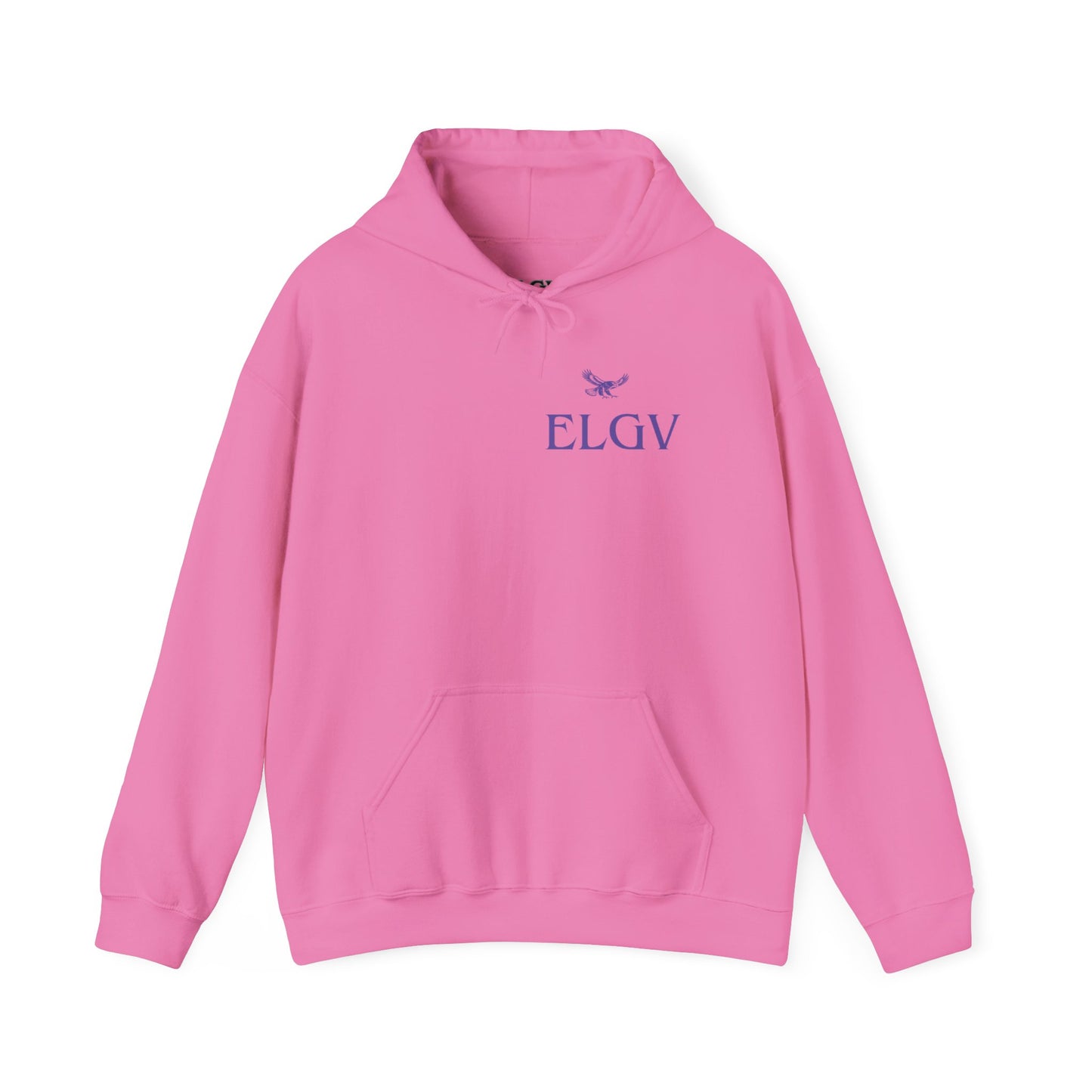 “Side ELGV logo prple” hoodie