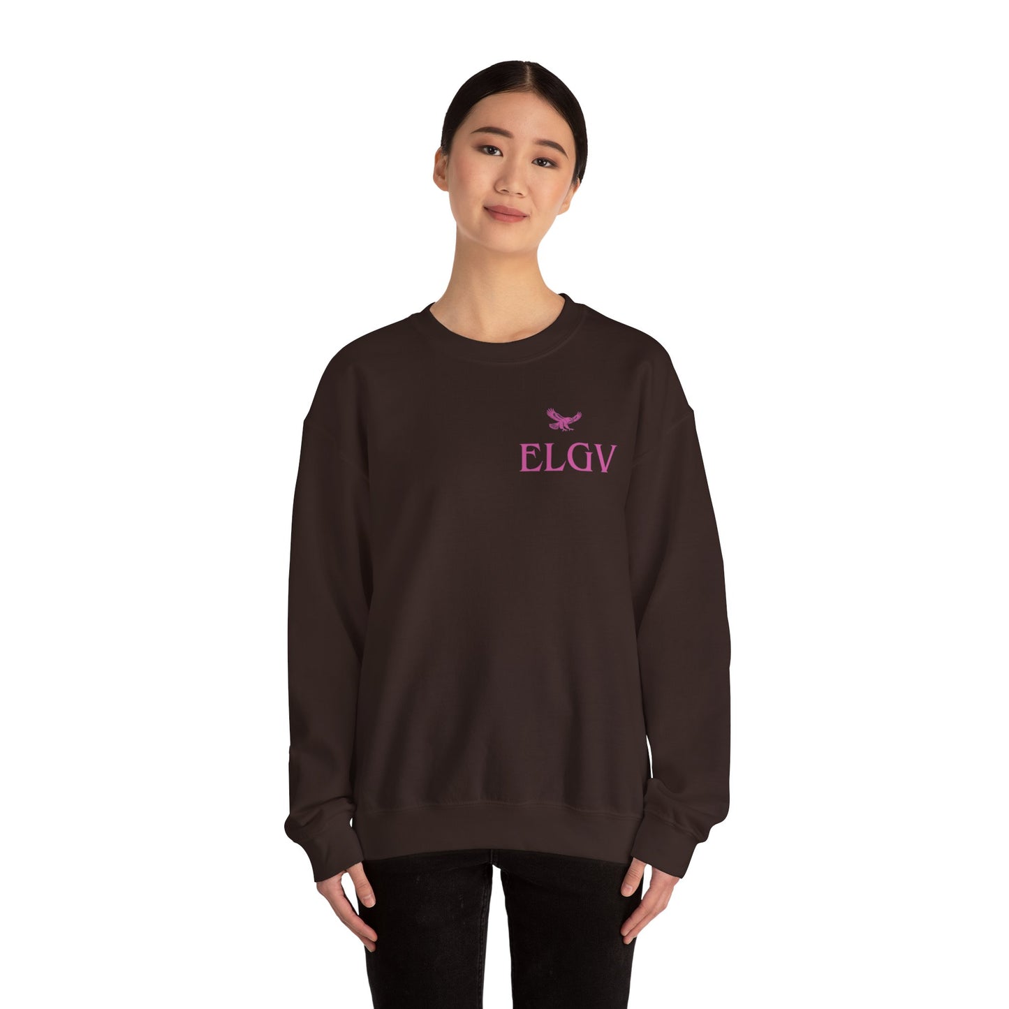 “Side ELGV logo pink” sweatshirt