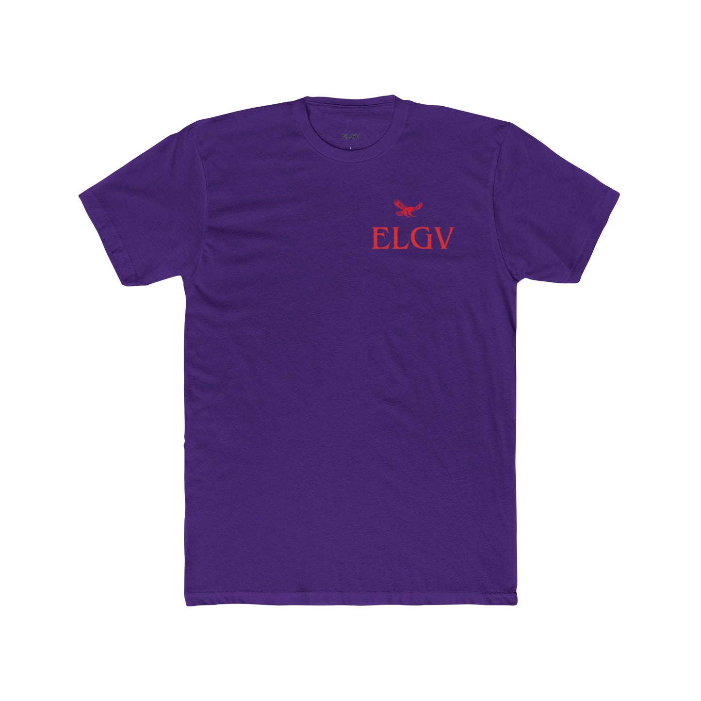 “Side ELGV logo red” tee