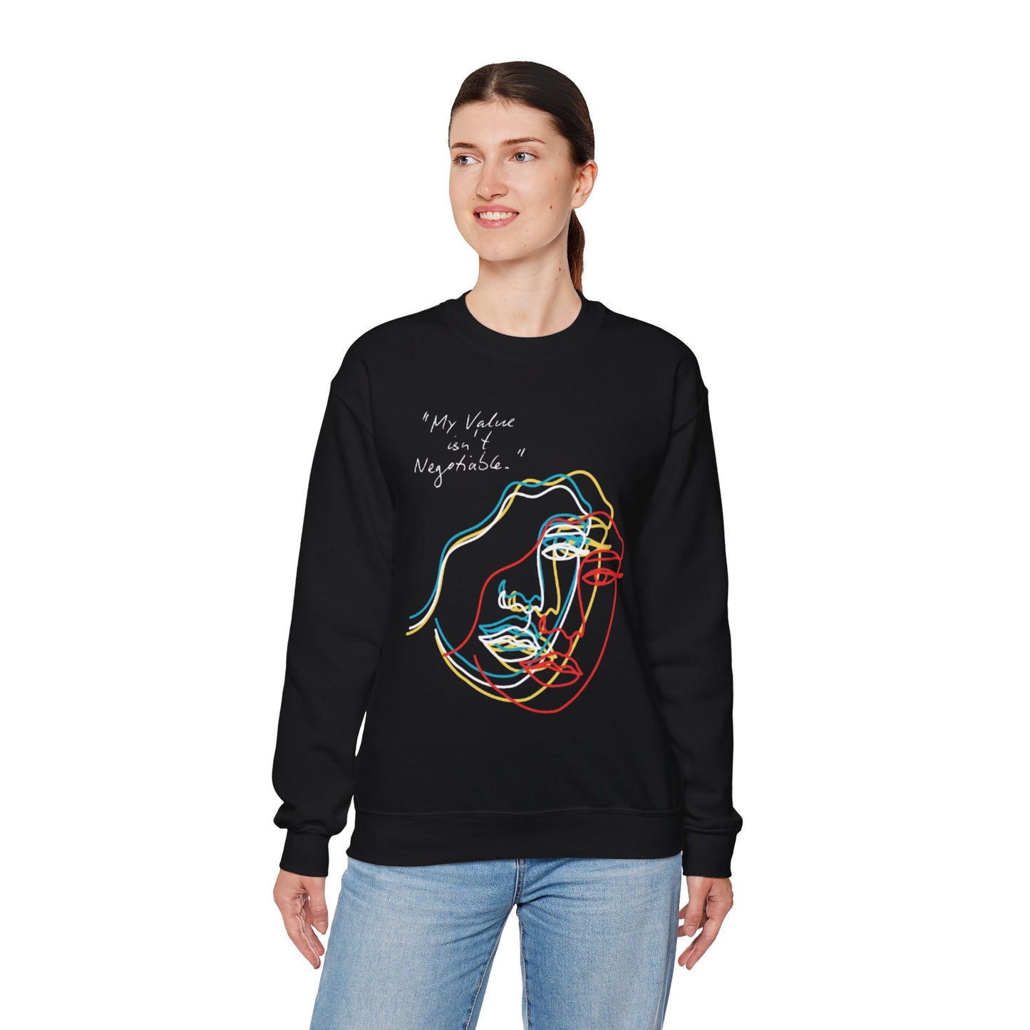 “Boundaries in motion” sweatshirt