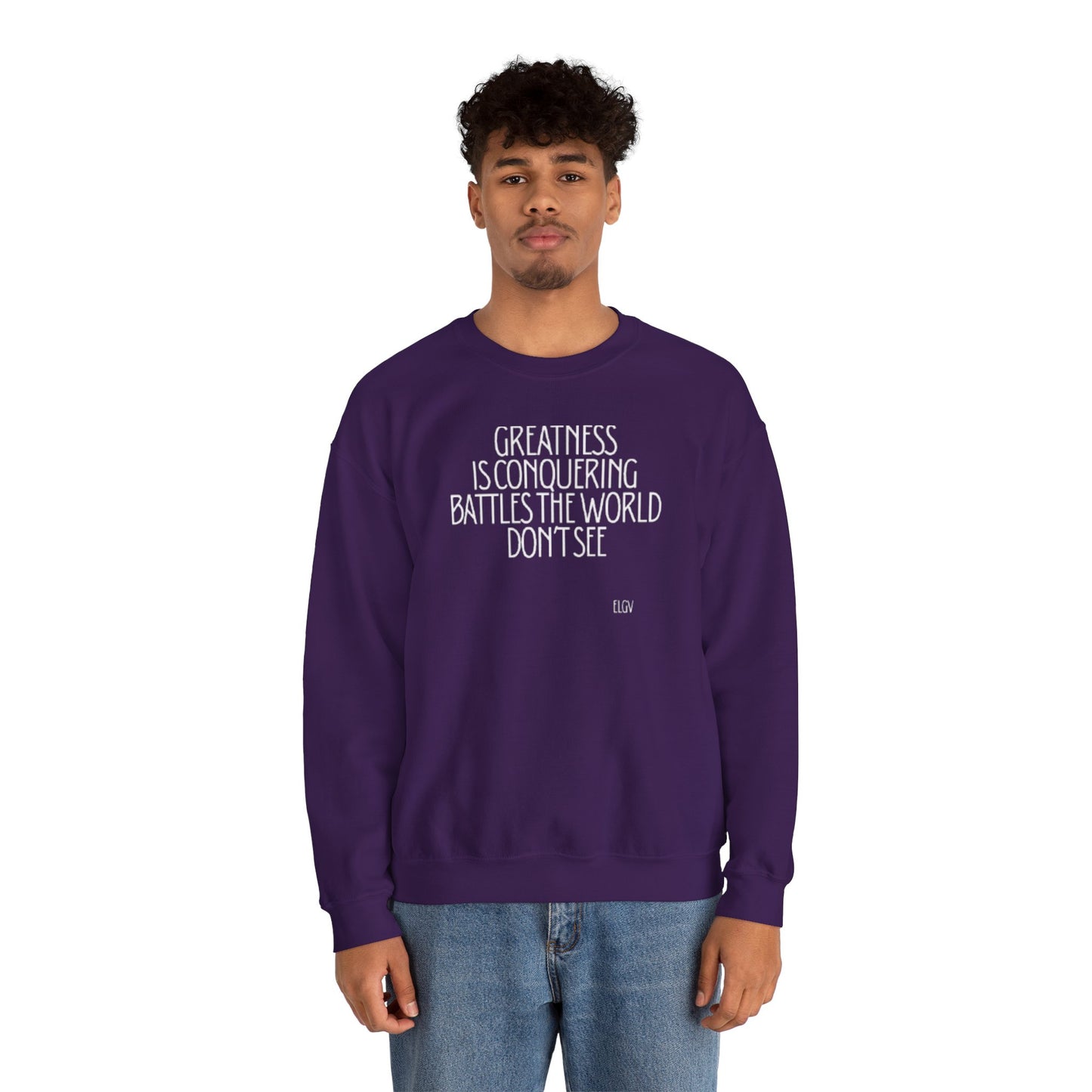 “Conquering battles” sweatshirt