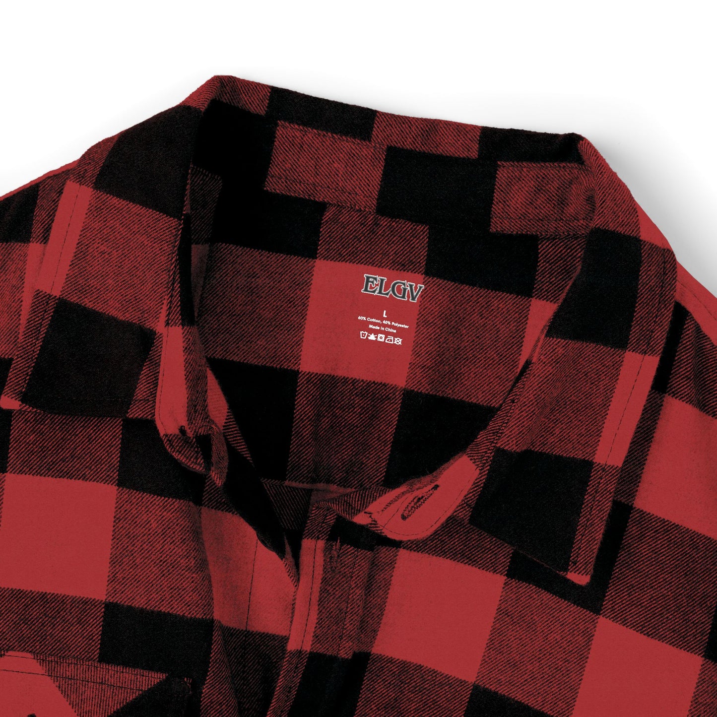 “Iron path olive” flannel