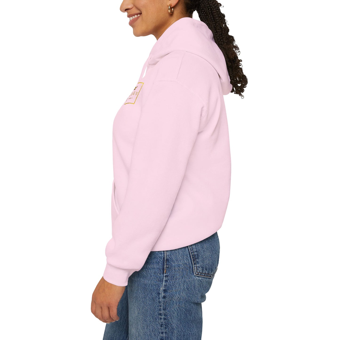 “ gold logo” hoodie