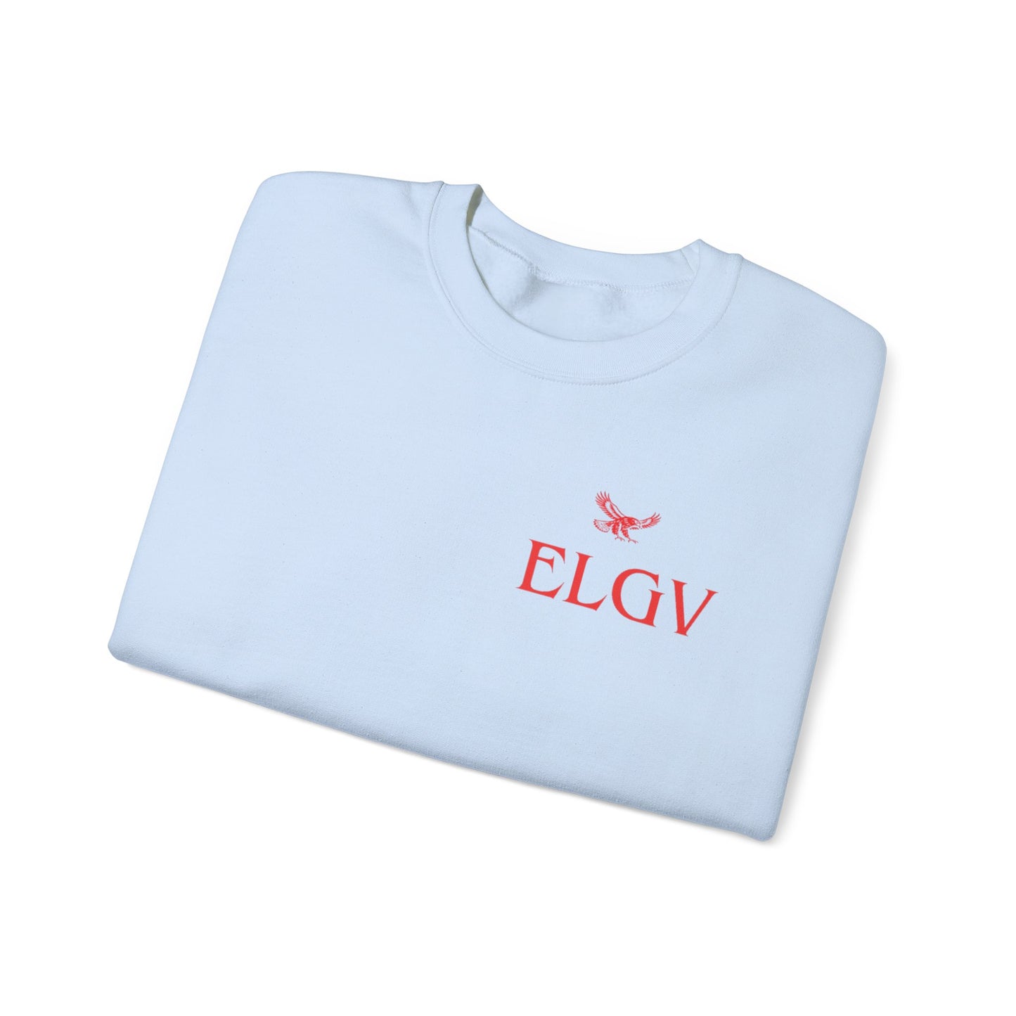 “Side ELGV logo red” sweatshirt