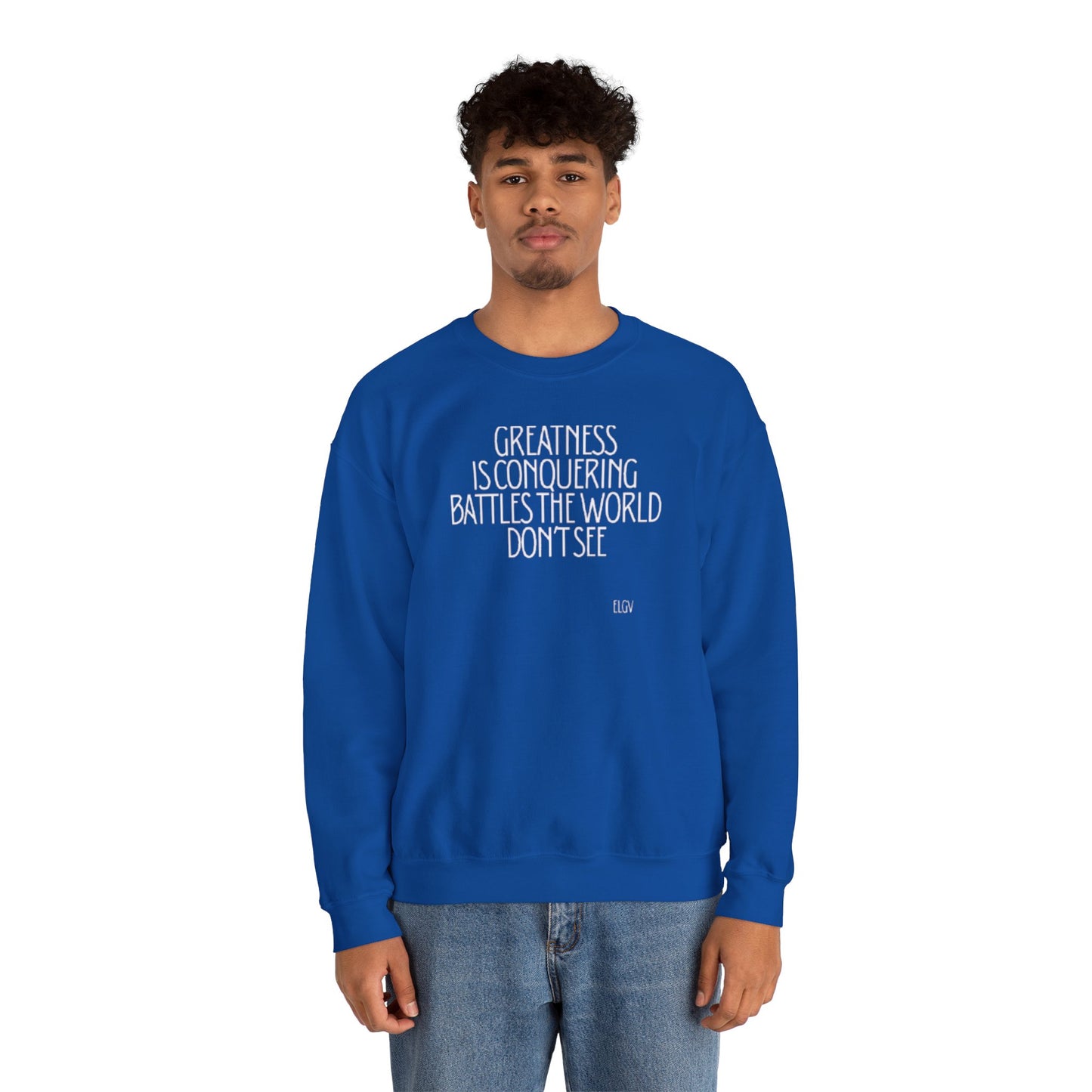 “Conquering battles” sweatshirt