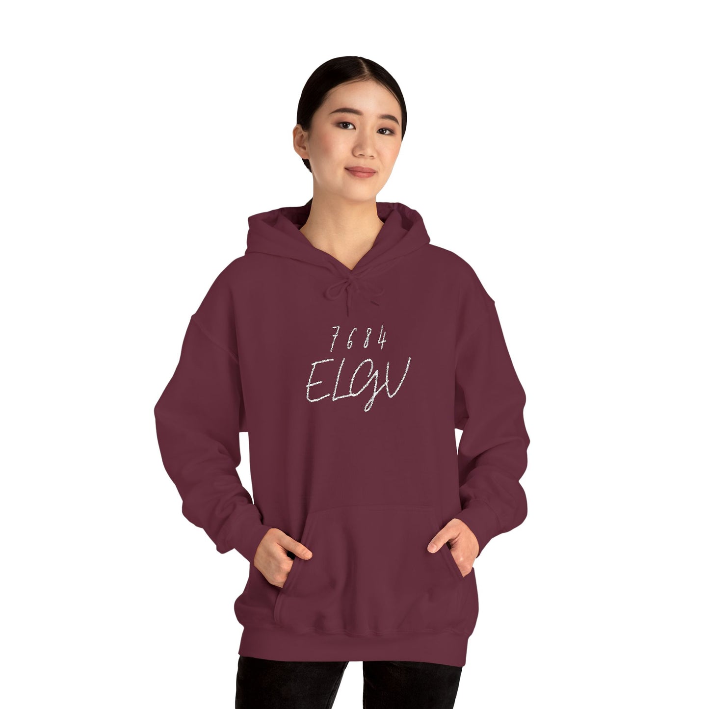 “Signature of purpose,7684 next level” hoodie
