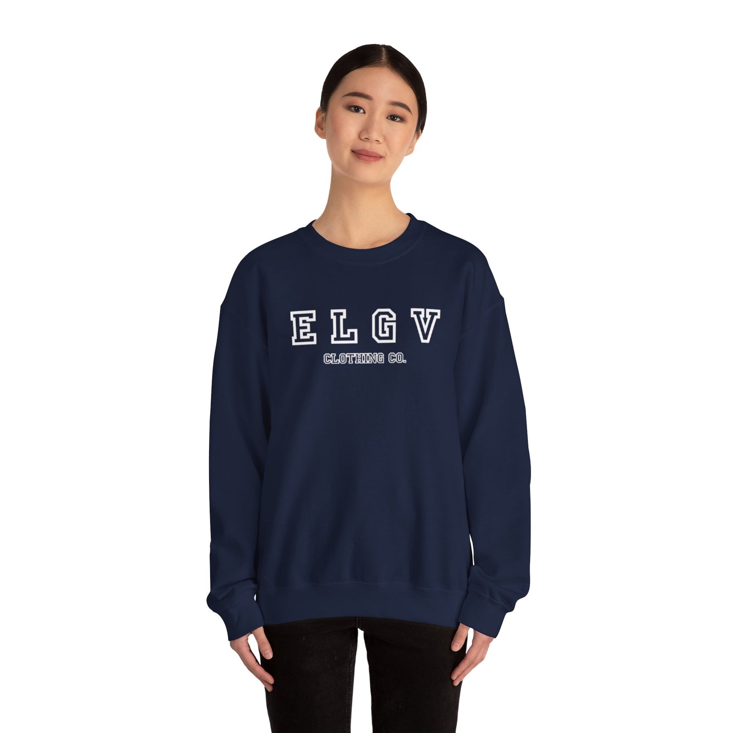 “ELGV varsity” sweatshirt