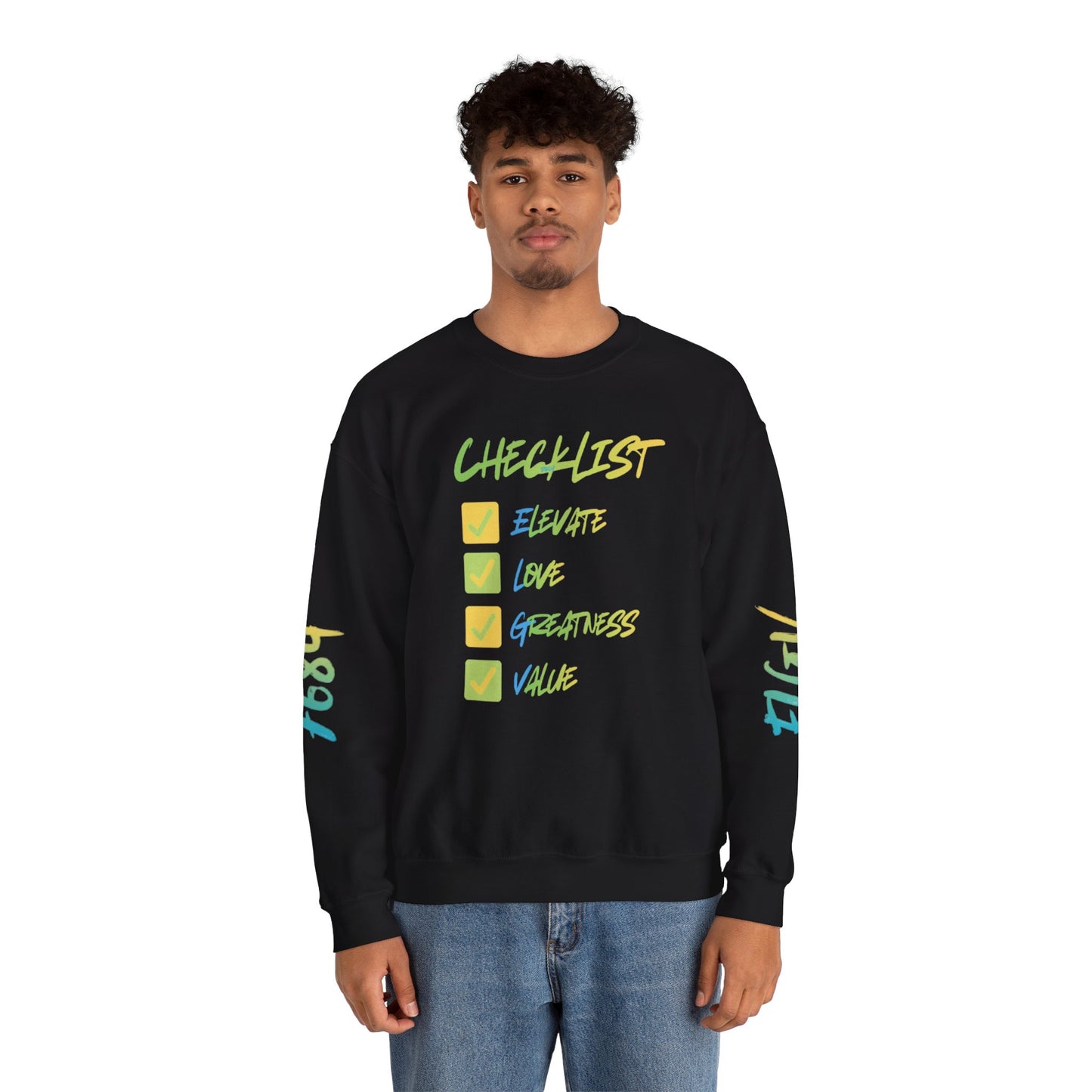 “ELGV checklist mode” sweatshirt