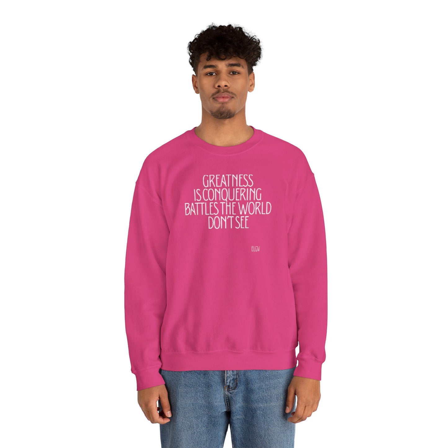 “Conquering battles” sweatshirt