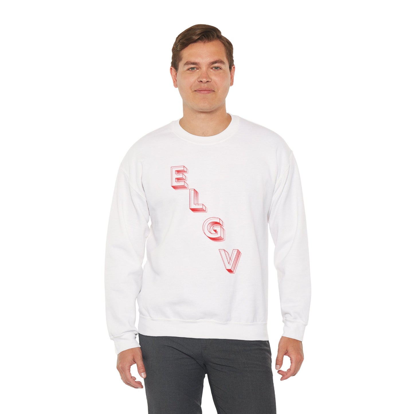 “Diagonal purpose” sweatshirt