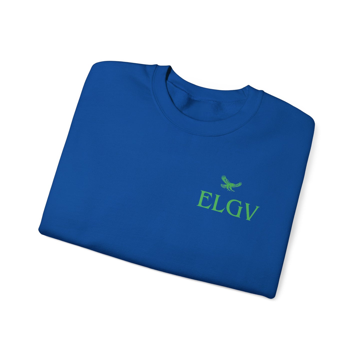 “Side ELGV logo green” sweatshirt