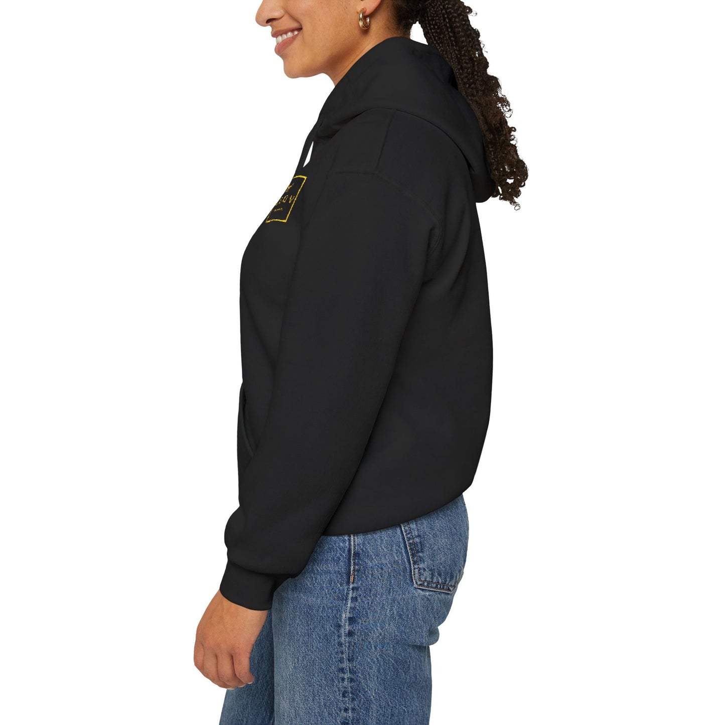“ gold logo” hoodie