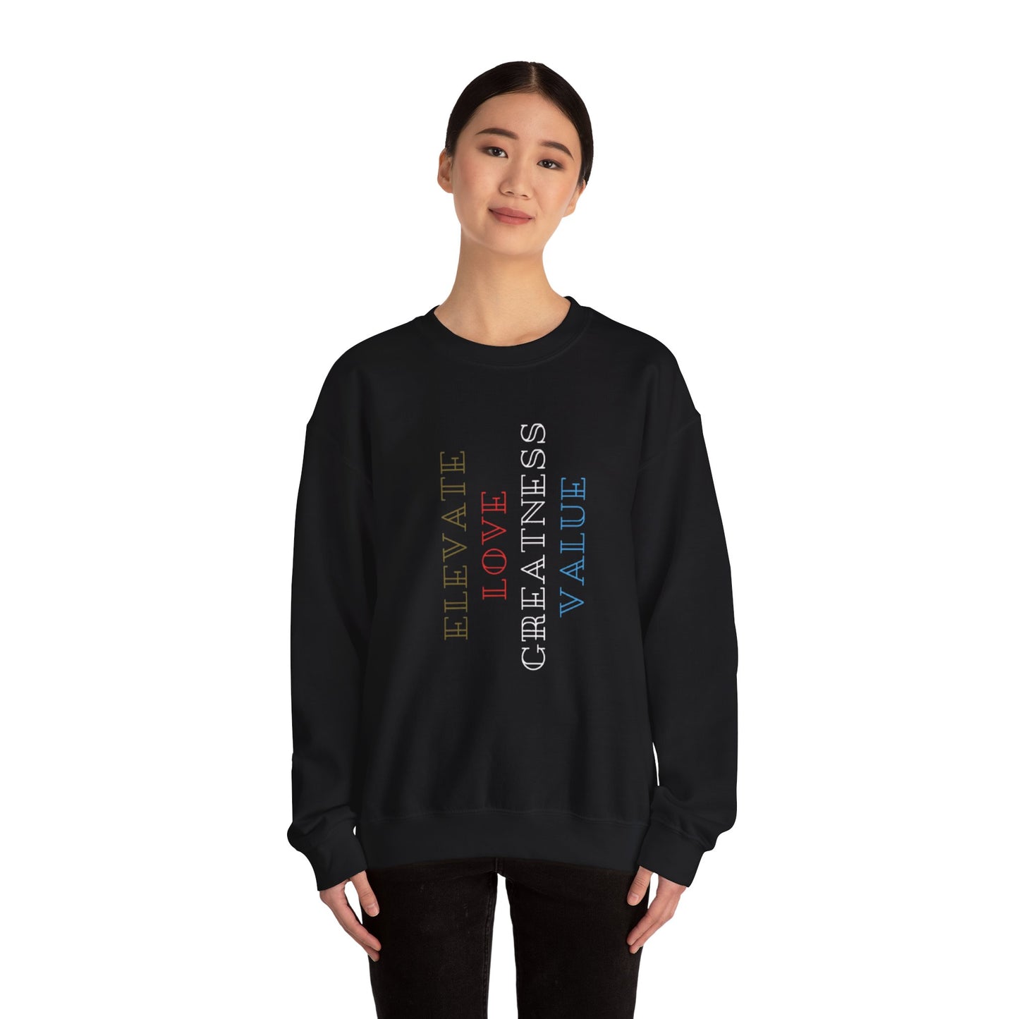 “Pillar words” sweatshirt