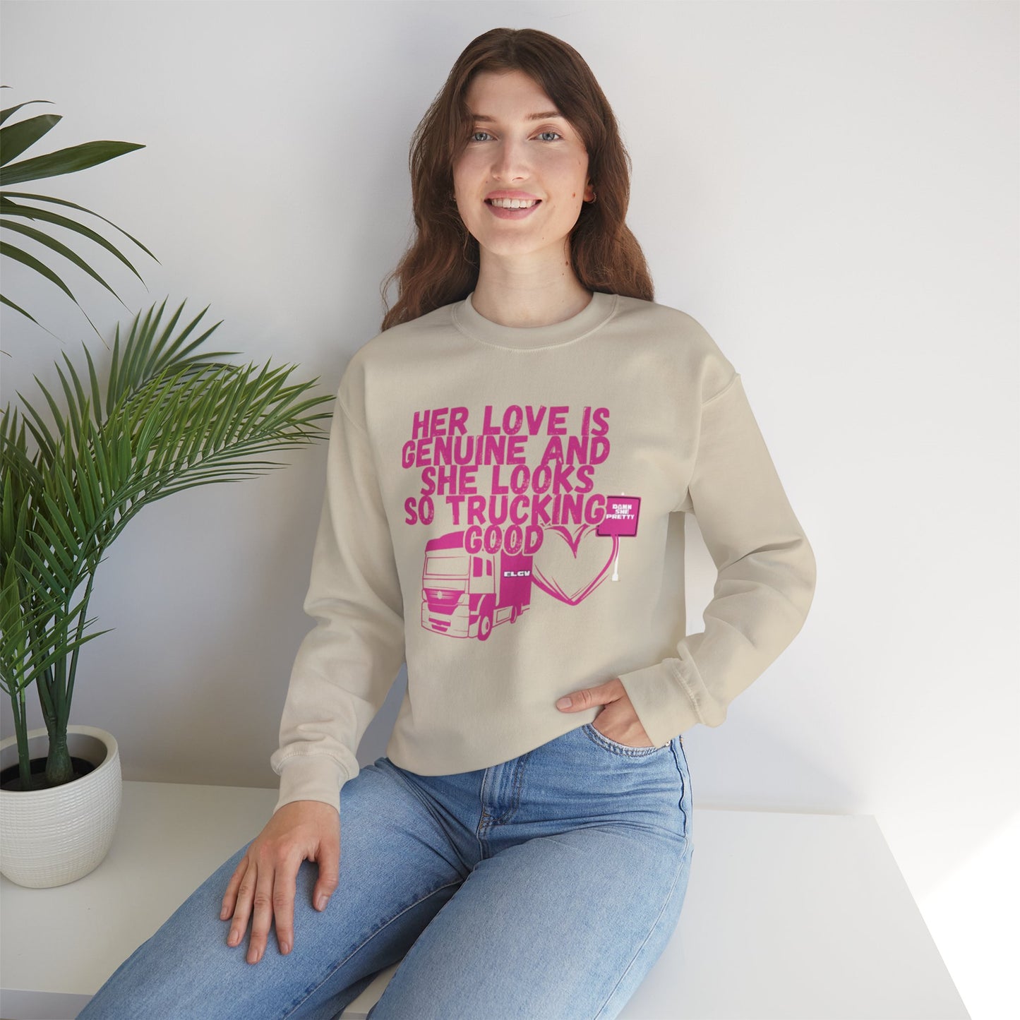 “Truck love” sweatshirt