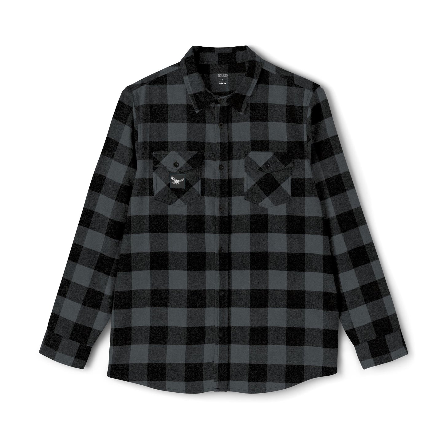 “Iron path charcoal ” flannel