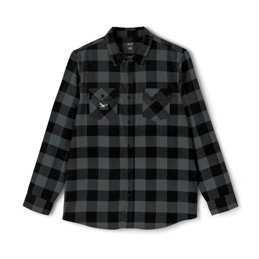 “Iron path charcoal ” flannel