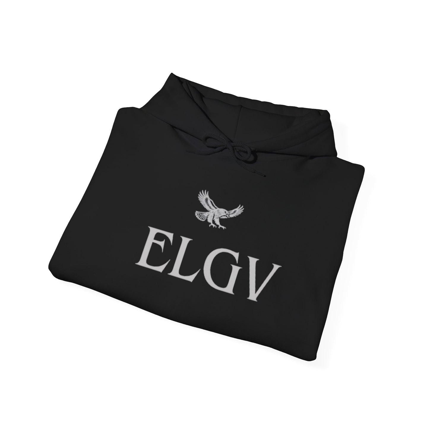 “Center ELGV logo grey” hoodie