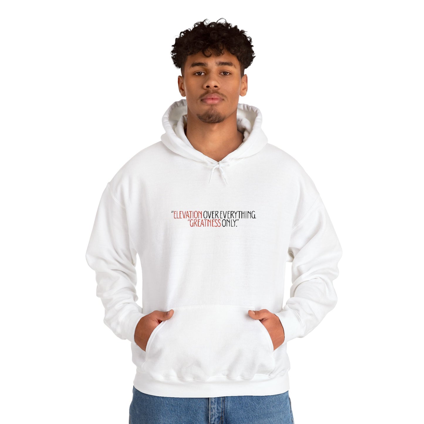 “Elevation over everything” hoodie
