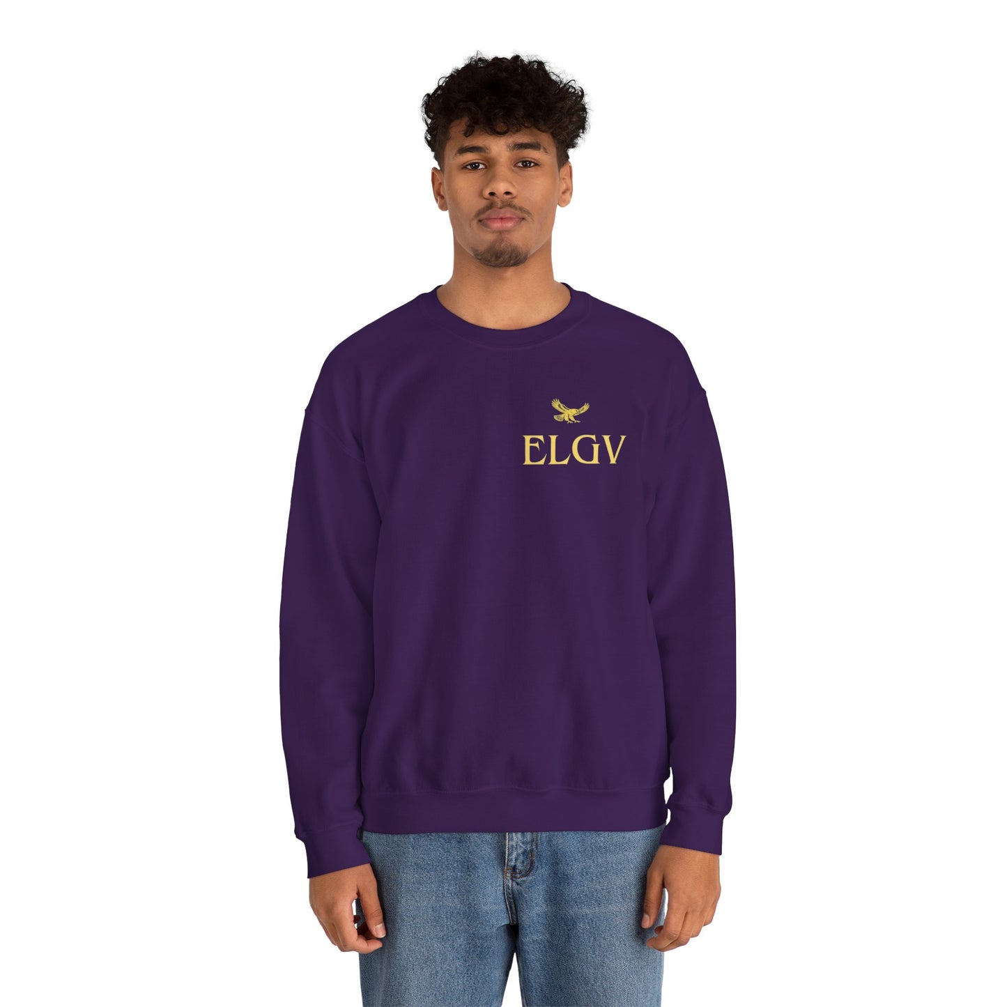 “Side ELGV logo yellow” sweatshirt