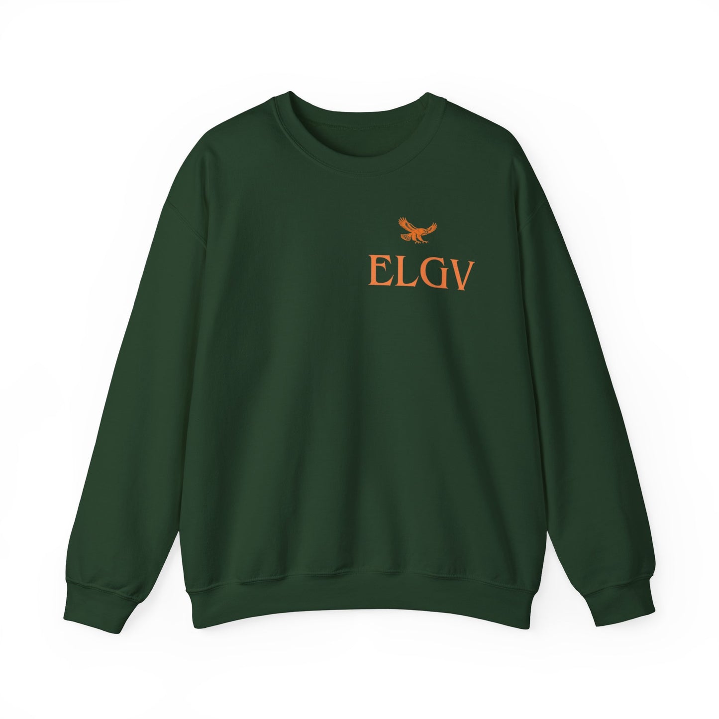 “Side ELGV logo orange” sweatshirt