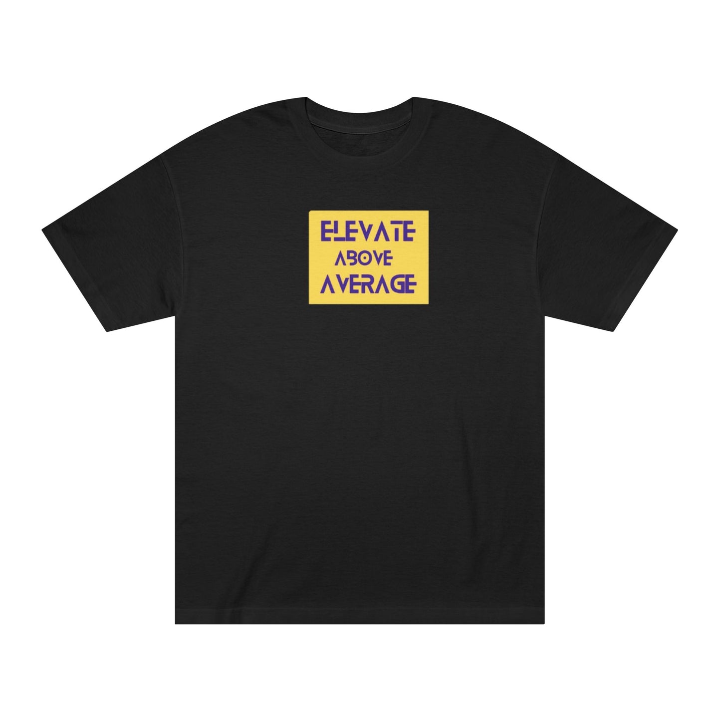 “Not average” tee